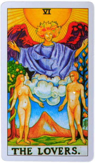 the lovers tarot cards